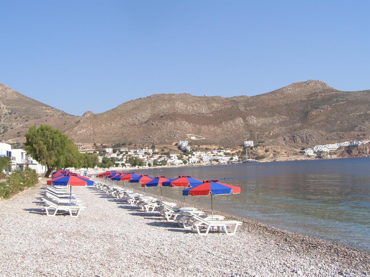 Hotel Eleni Beach Livadia  Екстериор снимка