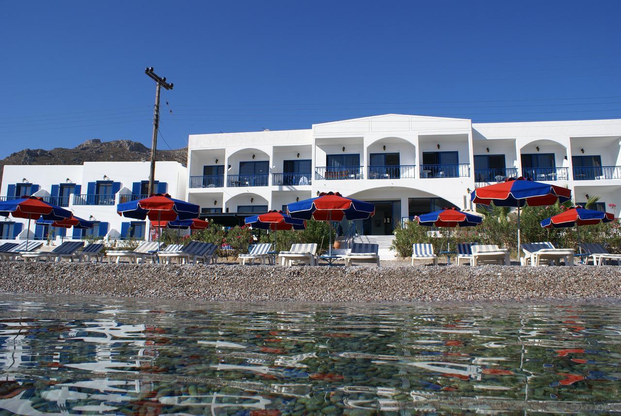 Hotel Eleni Beach Livadia  Екстериор снимка