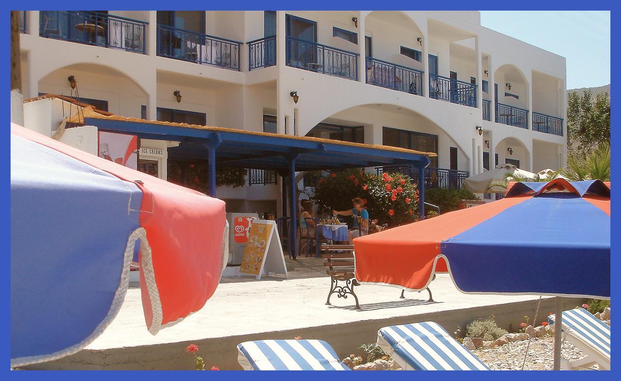 Hotel Eleni Beach Livadia  Екстериор снимка